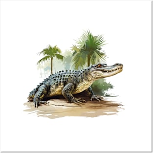 American Alligator Posters and Art